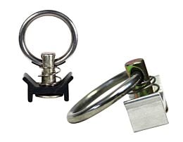 L-Track Stud with Stainless Steel Ring