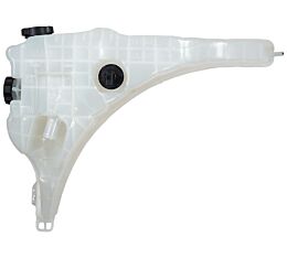 Coolant Reservoir Tank w_ Sensor & Cap Fits Freightliner & A0525263006, A05-25263-006 OEM front view - Mytee Products