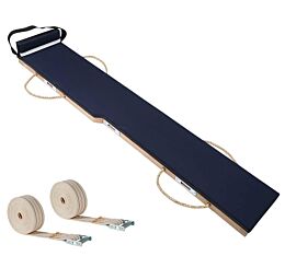 Cotton Webbing Strap with Roller Buckle & Piano Moving Skid Board with E-Track Slots - Kit Image - Mytee Products