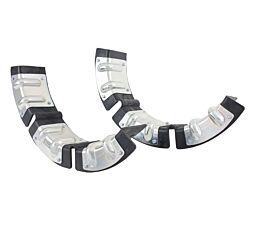 Heavy Duty Metal Coil Protector w/ Flexible Rubber