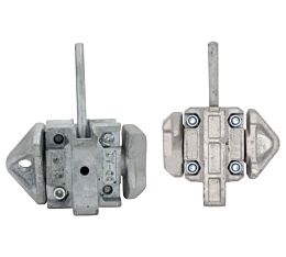 Sea Rail Shipping Container Manual Twist Lock Left-Right Handlocking