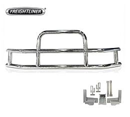 Deer Grille Guards with Brackets Compatible with Freightliner Cascadia 2008-2017 Brackets KIT Logo View-Mytee Products