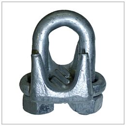 5/16" Heavy Duty Forged Steel U-Bolt Wire Rope Clip