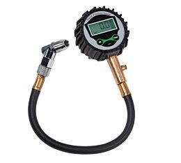 Digital Tire Pressure Gauge w_ 10_ Rubber Hose & 2.5_ HD LCD Screen - 200 PSI Main Image View1 - Mytee Products