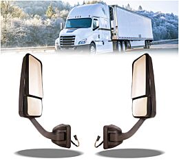 Door Mirror Right Hand & Left Hand Black Replaces OEM A22-60713-001, A22-60713-002