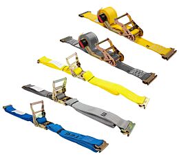 E Track Ratchet & Tie Down Straps in Different Sizes Main Image View - Mytee Products