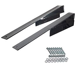 3.5" x 3" x 45" Fifth Wheel Frame Ramp w/ 3" Rise for Semi Trucks Top View - Mytee Products