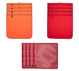 Flags with Wire Loop - Kit Image - Truck Safety Supply Kit