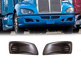 Fog Lamp Bezel Left & Right Side Fog Light Fits Kenworth T660 Replaces N18-1002-100 and N18-1002-100R - Mytee Products (2)