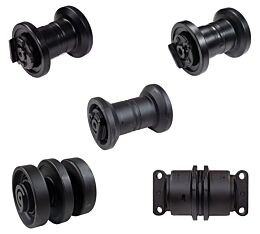 Forged Bottom Roller Track RB511-21706, RD441-21702, RD809-21703 V0511-25104 for Kubota Excavator - Mytee Products