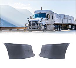 Front Bumper End Cap w/o Fog Light Cutout Grey Right & Left Replaces 21-27300-000, 21-27300-001 - Mytee Products4