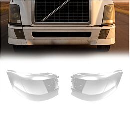 Front Driver Left & Right Side Bumper End with Fog Light Holes Replaces 85135782, VOL85135782, VOL85135783 - Mytee Products1
