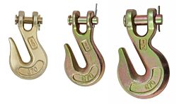 Grade 70 Clevis Grab Hooks with Pins    