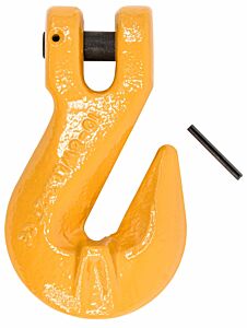 3/8" Grade 80 Clevis Cradle Grab Hooks w/ Pins, 7100 lbs WLL