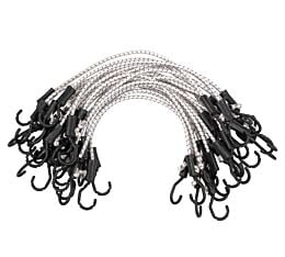 Heavy Duty Adjustable Bungee Cords (25 Pcs) View - Mytee Products