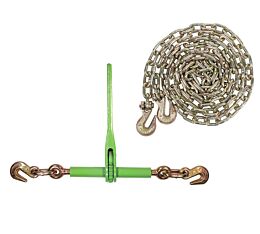 Hi-Viz Ratchet Chain Binder w_ Grade 70 Binder Chain - Mytee Products