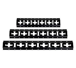 Horizontal & Vertical Cross E-Track - Black Powder Coated for Trailer Truck - MAIn image - Mytee Products