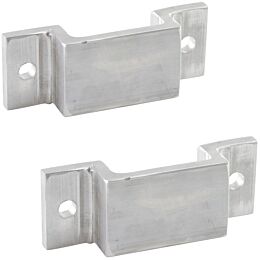 (2 Pcs) Mounting Bracket For Aluminum Folding Step Ladder 