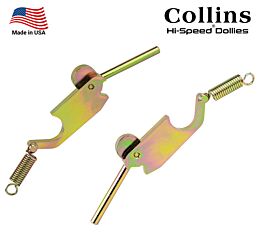 Left and Right Ratchet Assembly Replacement Parts for Hi-Speed Tow Dolly Collins - Steel, Zinc Plated - Main image- Mytee Products