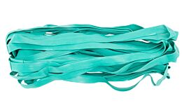 (12 Pcs) 3/4 Inch x 30 Inch Green Mover Band for Packing Cargo Boxes, Furnitures, Blankets & Securing Tarps