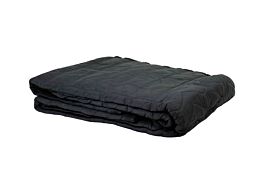 Sound Dampening Blanket 96" x 80", Black, Woven Cotton/Polyester