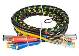 4-in-One Auxiliary ABS Air Power Lines - 15 Ft