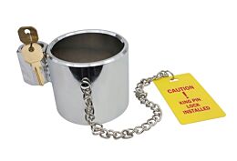 Heavy Duty Chrome King Pin Lock w/ 2 Keys