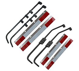 ANGLED Mud Flap Hanger And CONSPICUITY STRIPS-Mytee Products