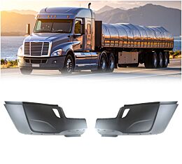 Front Bumper End Cover, Left And Right Hand, Black without Fog Light Holes Replaces OEM 21-28980-009, 21-28980-008 - Mytee Products1