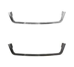 Front Bumper Trim, Black And Chrome Finish Center with Bolts Replaces OEM 21-28982-001, 21-28982-002 - Mytee Products1