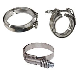 V-Band Clamp Replaces OEM 2880212, 20920723, 1672-105-C Main View - Mytee Products