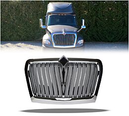 Grille_Withbug_Screen-Chrome_Replaces_OEM_4039-860-C Front View_Mytee_Products