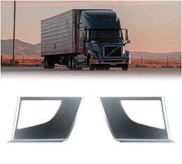 Front Bumper Cover, Left-Right Hand and Pair, Silver with Fog Light Holes Replaces OEM 82750054, 82750058 - Mytee Products