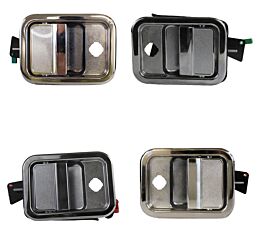 Left-Right And Pair Exterior Door Handle Replaces OEM A18-42228-000, A18-42228-002, A18-42228-003, A18-42228-001, A18-35381-001