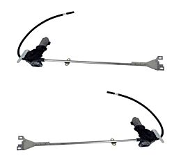 Right Left Pair Electric Window Regulator Replaces OEM A18-52044-000, A18-52044-001