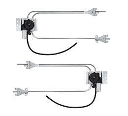 Right, Left & Pair Power Electric Window Regulator w/Motor Replaces OEM A18-67226-001, A18-67226-002 - Mytee Products