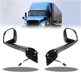Hood Mirror, Right Hand And Left Hand For Freightliner Cascadia
