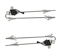 Right Left Pair Window Regulator Replaces OEM 741-5401, AMHLK2281, HLK2281, AMHLK2282, HLK2282, NHD 153-9022 - Mytee Products1