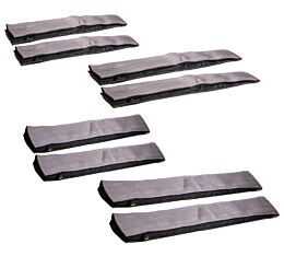 Nylon Forklift Protection Sleeves W_ 2 Woven Core - Set of 2 Main View - Mytee Products