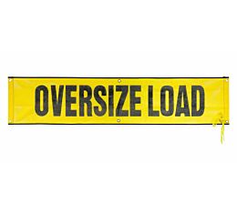 OVERSIZE LOAD- 18" x 84" Mesh with Grommets & Rope