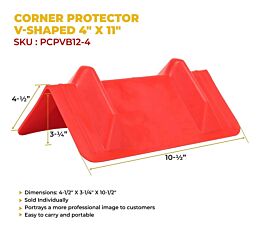 Corner Protector V-Shaped 4" X 11"