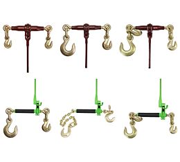 PRO Heavy Duty Chain Binder Ratchet Style w_ Grab Hooks Main Image View56 - Mytee Products