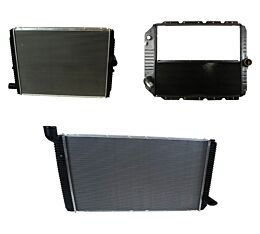 Engine cooling Radiator Replaces OEM: 25174125, F31-61011121340,N3800001,238902, 2502-718-C, 2508-454-C,2509-895-C, 2591-559-C, 2591-560-C, 493-367-C - Mytee Products