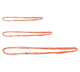 Round Sling 40000# Vertical 32000 # Choker 80000 # Basket - Orange - Config Image - Mytee Products