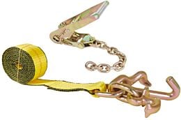2&quot; Ratchet w/ 12&quot; Chain Extension &amp; 8&#039; RTJ Strap, 3,335WLL-Mytee Products