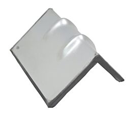 Steel Edge Protector w/ Rubber on Back - 6"