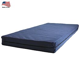 Semi-Truck Foam Mattress W 34 Zippered Cover - Made in the USA Flag - Mytee Products
