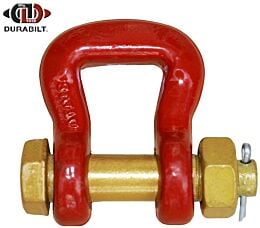 Web Shackle Made with Forged Alloy Steel & Alloy Bolt 3.25T WLL