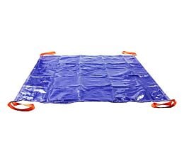 Snow Removal Demolition Tarp Polyester Webbing_ Temperature, Water, UV _ Tear Resistant 10000 lbs Full View
