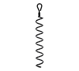 18″ Spiral Ground Anchors w/ Removable Eye Bolt